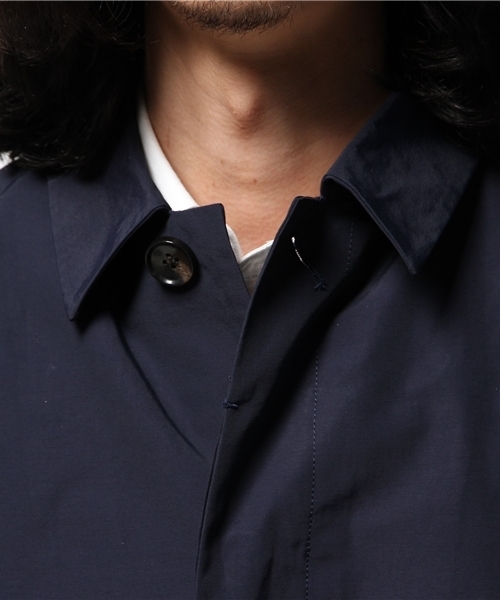 OUTLET(アウトレット)の「【CIAOPANIC TYPY】64クロス2WAYステンカラーコート(ステンカラーコート・メンズ・ベージュ/カーキ/ネイビー・MEDIUM/LARGE)」の8枚目の写真
