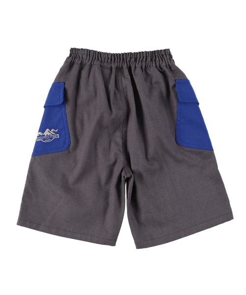DILASH(ディラッシュ)の「麻レーヨンポケット配色ハーフパンツ(その他パンツ・キッズ・チャコール/イエロー/ベージュ・130/80/120/110/140/90/100)」の11枚目の写真