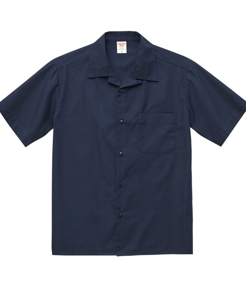 United Athle(ユナイテッドアスレ)の「【United Athle Works】T/C オープンカラー シャツ(シャツ/ブラウス・レディース・モカ/オフホワイト/ブラック/ダークネイビー・MEDIUM/X-LARGE/X-SMALL/LARGE/SMALL)」の4枚目の写真