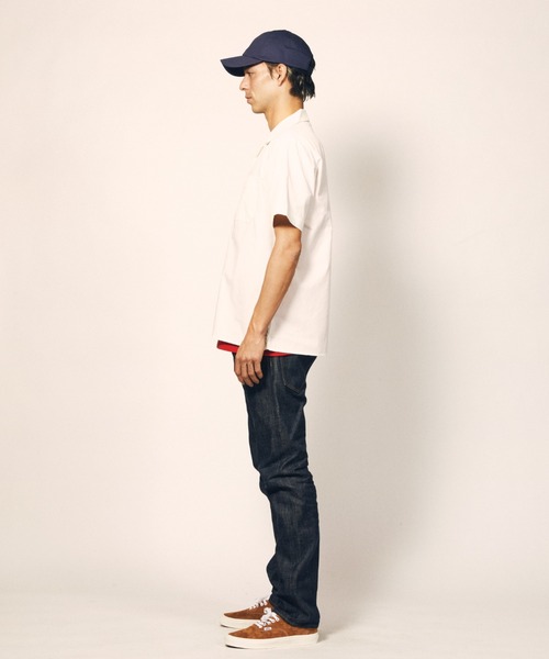 United Athle(ユナイテッドアスレ)の「【United Athle Works】T/C オープンカラー シャツ(シャツ/ブラウス・レディース・モカ/オフホワイト/ブラック/ダークネイビー・MEDIUM/X-LARGE/X-SMALL/LARGE/SMALL)」の10枚目の写真
