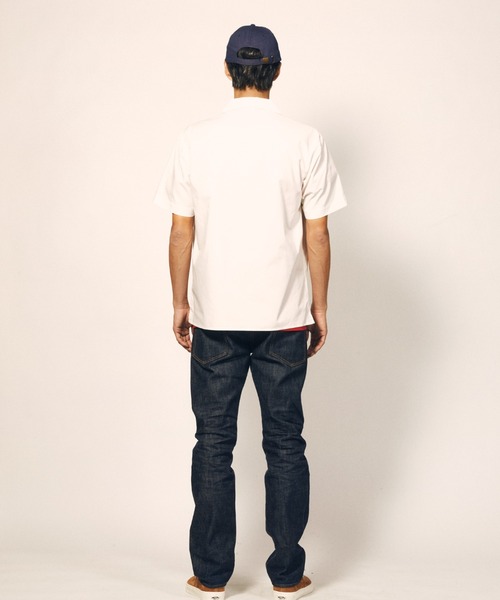 United Athle(ユナイテッドアスレ)の「【United Athle Works】T/C オープンカラー シャツ(シャツ/ブラウス・レディース・モカ/オフホワイト/ブラック/ダークネイビー・MEDIUM/X-LARGE/X-SMALL/LARGE/SMALL)」の11枚目の写真