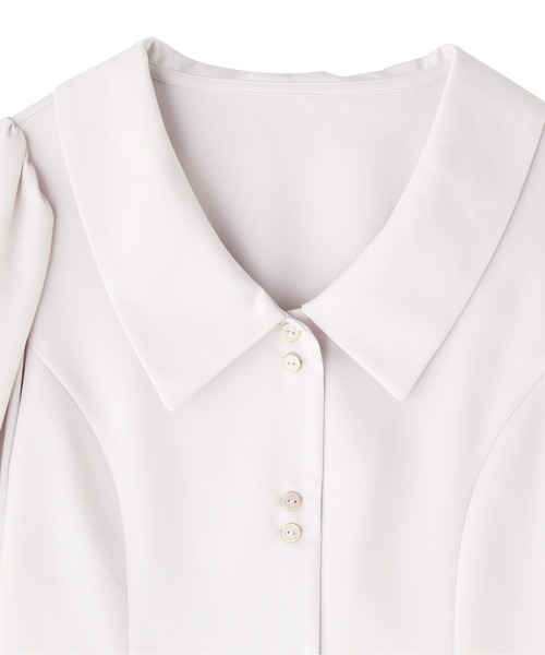 PROPORTION BODY DRESSING（プロポーションボディドレッシング）の「Ｖネックカラーブラウス / 1212110203（シャツ/ブラウス・レディース・グレー/オフホワイト/ブルー・MEDIUM/SMALL）」の20枚目の写真