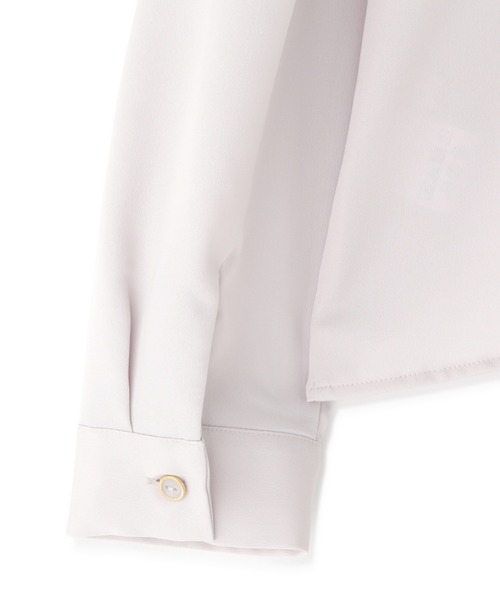 PROPORTION BODY DRESSING（プロポーションボディドレッシング）の「Ｖネックカラーブラウス / 1212110203（シャツ/ブラウス・レディース・グレー/オフホワイト/ブルー・MEDIUM/SMALL）」の17枚目の写真