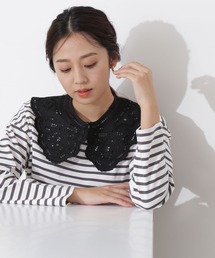 NATURAL BEAUTY BASIC | エンブロイダリーカラー(付け襟)
