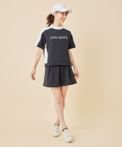 JUN&ROPE'（ジュンアンドロペ）の「【セットアップ対応】タックフレアースカート（スカート・レディース・ブラック/サックスブルー/ピンク・L/S/M/XS）」の5枚目の写真