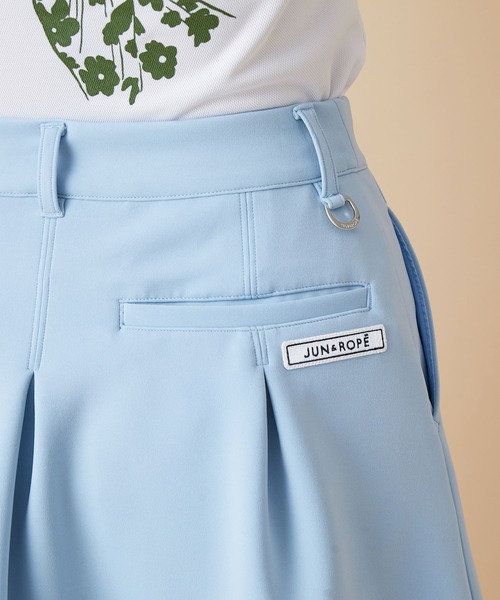 JUN&ROPE'（ジュンアンドロペ）の「【セットアップ対応】タックフレアースカート（スカート・レディース・ブラック/サックスブルー/ピンク・L/S/M/XS）」の9枚目の写真