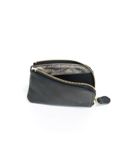 sot(ソット)の「sot (ソット) 公式 ELEGANZAレザー Lファスナー キーケース(キーケース/キーアクセサリー・レディース・ブラック/ブラウン/ワインレッド・FREE)」の11枚目の写真