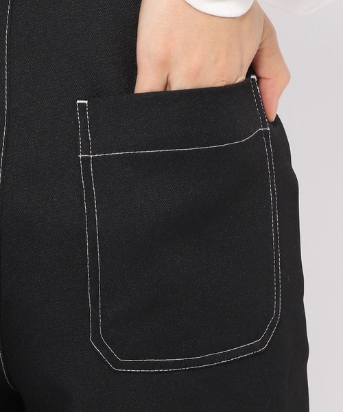 PAGEBOY(ページボーイ)の「CORE / ステッチミニトラウザー(その他パンツ・レディース・ブラック/オフホワイト・SMALL/MEDIUM)」の6枚目の写真