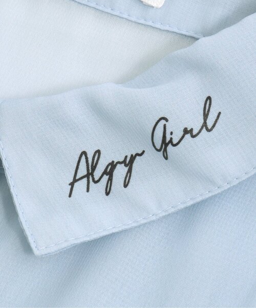 algy（アルジー）の「ティアードシアーワンピセット（ワンピース・キッズ・ラベンダー/サックスブルー/ブラック・X-SMALL/XX-SMALL/MEDIUM/XXX-SMALL/SMALL）」の14枚目の写真