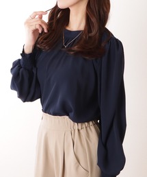 バルーンスリーブ 袖 ハイネック ボリューム」に該当するファッション