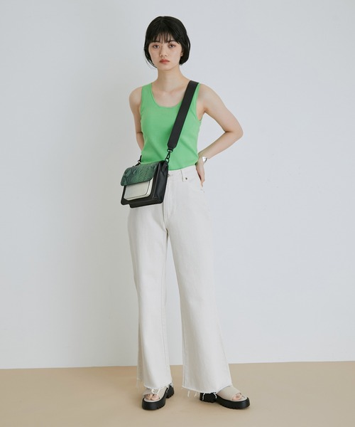 ADAM ET ROPE'（アダムエロペ）の「ラグソールスライダーサンダル（サンダル・レディース・ブラック/カーキ・23.5cm/24.5cm/23.0cm/24.0cm）」の14枚目の写真