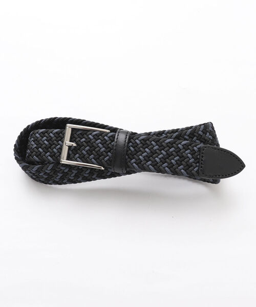 Saddler S サドラーズ 別注イントレチャートトリコ30 ファッション雑貨 ゴムメッシュベルト30mm幅 ベルト 別注イントレチャート トリコ30 Saddler S サドラーズ Saddlers サドラーズ のファッション 決算大セール