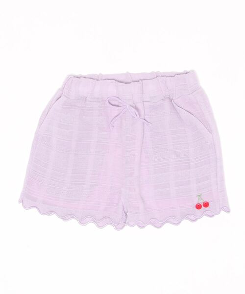 SKAPE(エスケープ)の「スカラップショートパンツ(その他パンツ・キッズ・ベージュ/ブラック/パープル/ブルー・120cm/90cm/130cm/110cm/100cm/140cm/80cm)」の4枚目の写真