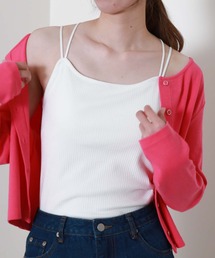 archives | ランダムテレコバッククロスキャミソール(キャミソール)