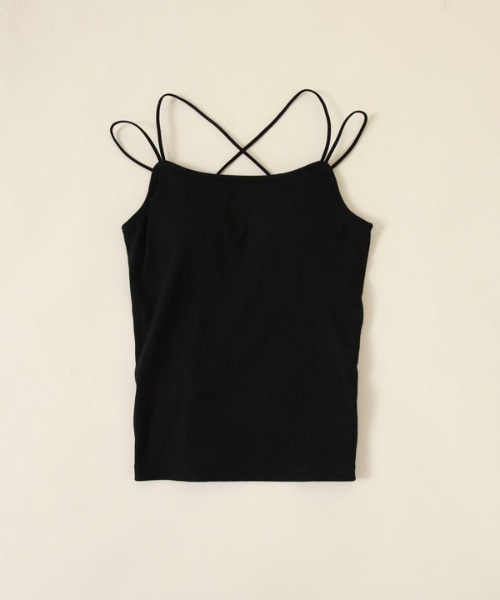 ランダムテレコバッククロスキャミソール（キャミソール）｜archives