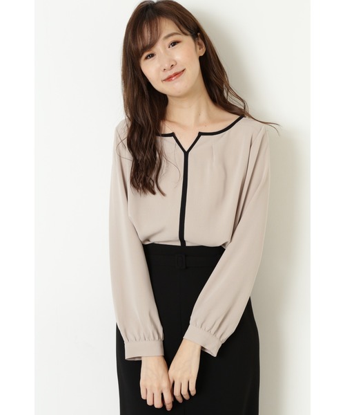 ブランド古着 長袖ブラウス シャツ ブラウス Natural Beauty Basic ナチュラルビューティーベーシック のファッション通販 Zozoused