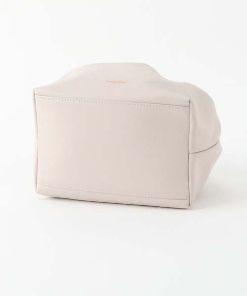 DEMELLIER LONDON(デメリエーロンドン)の「【DEMELLIER/デメリエー】 ギャザーミニバッグ(ハンドバッグ・レディース・アイボリー・FREE)」の6枚目の写真