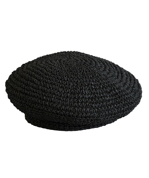 NO ID.(ノーアイディ)の「mko10466-ペーパーベレー(ハンチング/ベレー帽・メンズ・ブラック/ブラウン/アイボリー・ONE SIZE)」の21枚目の写真