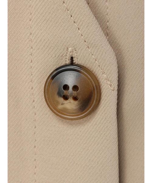 Green　Parks（グリーンパークス）の「サイドベルトベスト（ベスト・レディース・ベージュ/ブラック・FREE）」の21枚目の写真