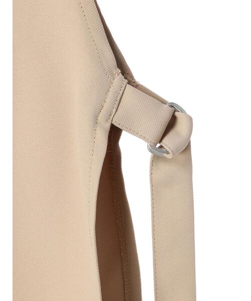 Green　Parks（グリーンパークス）の「サイドベルトベスト（ベスト・レディース・ベージュ/ブラック・FREE）」の22枚目の写真