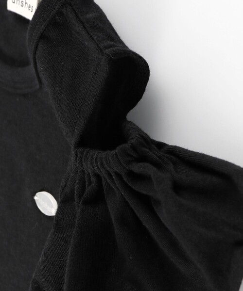 BRANSHES(ブランシェス)の「【接触冷感】オフショルダー半袖Tシャツ(Tシャツ/カットソー・キッズ・ピンク/グリーン/ブラック・120/90/130/140/150/110/100)」の15枚目の写真