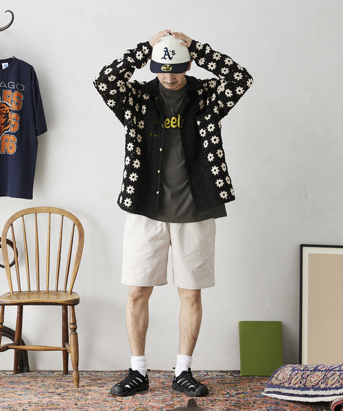 JOURNAL STANDARD relume(ジャーナルスタンダード レリューム)の「【ARTEX / アルテックス】別注 SNACKロゴ 半袖Tシャツ(Tシャツ/カットソー・メンズ・ブラック/ブラック系その他/ブラック系その他2・MEDIUM/LARGE)」の8枚目の写真