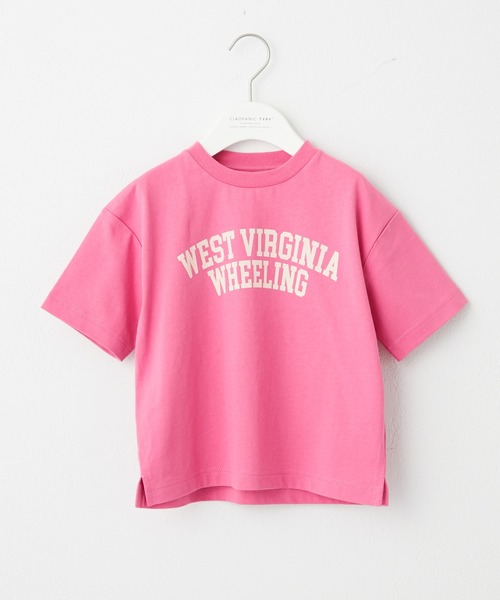 CIAOPANIC TYPY(チャオパニックティピー)の「▽【KIDS】カレッジプリントTee(Tシャツ/カットソー・キッズ・ホワイト/チャコールグレー/ピンク/グリーン・MEDIUM/LARGE/X-LARGE/XX-LARGE/SMALL)」の22枚目の写真