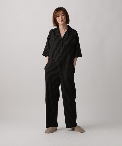 SU⭐︎　ストライプ　オールインワン ZARA ザラ ストライプ オールインワン サロペット