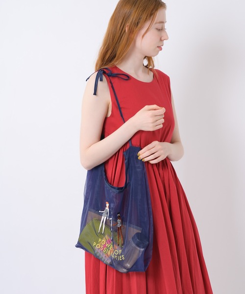 Barbie（バービー）の「Barbie　チュールエコバッグ（エコバッグ/サブバッグ・レディース・ピンク/ブルー/グリーン・FREE）」の18枚目の写真