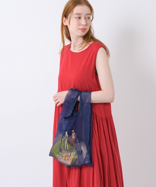 Barbie（バービー）の「Barbie　チュールエコバッグ（エコバッグ/サブバッグ・レディース・ピンク/ブルー/グリーン・FREE）」の19枚目の写真