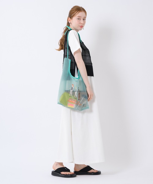 Barbie（バービー）の「Barbie　チュールエコバッグ（エコバッグ/サブバッグ・レディース・ピンク/ブルー/グリーン・FREE）」の8枚目の写真