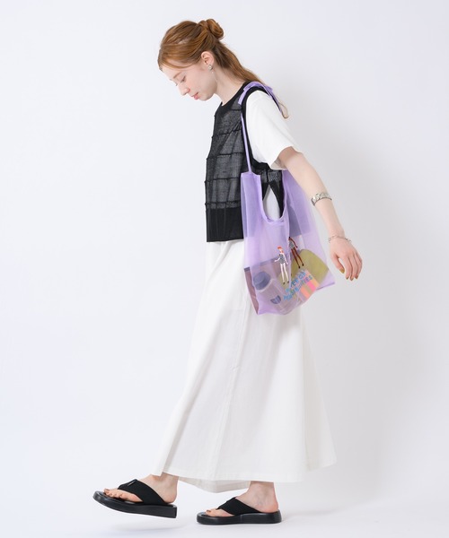 Barbie（バービー）の「Barbie　チュールエコバッグ（エコバッグ/サブバッグ・レディース・ピンク/ブルー/グリーン・FREE）」の14枚目の写真