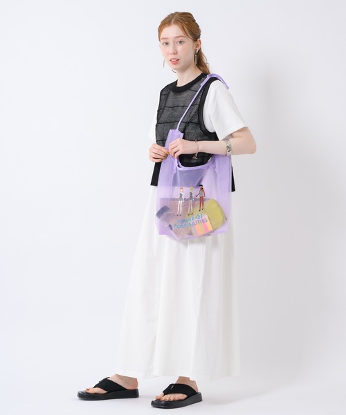 Barbie（バービー）の「Barbie　チュールエコバッグ（エコバッグ/サブバッグ・レディース・ピンク/ブルー/グリーン・FREE）」の15枚目の写真