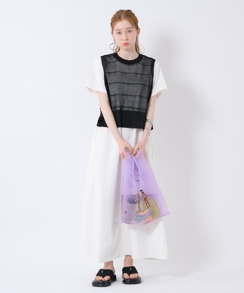 Barbie（バービー）の「Barbie　チュールエコバッグ（エコバッグ/サブバッグ・レディース・ピンク/ブルー/グリーン・FREE）」の16枚目の写真