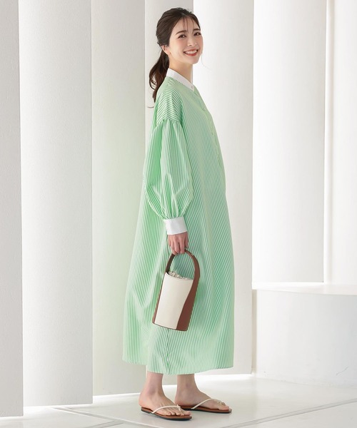 KOBE LETTUCE(コウベレタス)の「キャンバス×フェイクレザーバケットバッグ(ハンドバッグ・レディース・ブラック系その他/ブラウン系その他・FREE)」の12枚目の写真