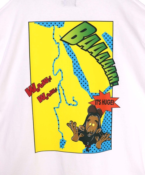 RIVER SIDE CULTURE(リバーサイドカルチャー)の「RIVERSIDECLUTURE / ナイル川BAAAAAA Tシャツ (M4)(Tシャツ/カットソー・キッズ・ホワイト/ブラック/ラベンダー・110cm/140cm/100cm/120cm/130cm/150cm/160cm)」の6枚目の写真