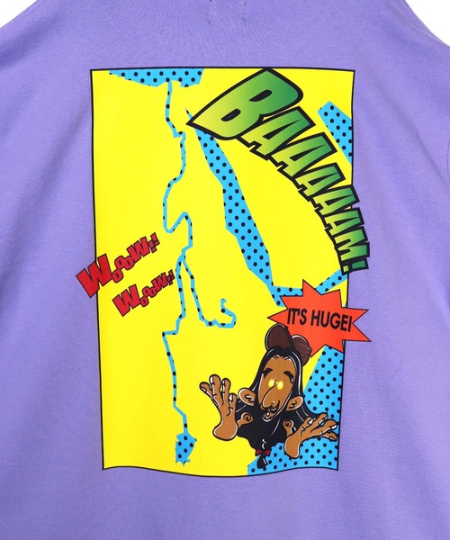 RIVER SIDE CULTURE(リバーサイドカルチャー)の「RIVERSIDECLUTURE / ナイル川BAAAAAA Tシャツ (M4)(Tシャツ/カットソー・キッズ・ホワイト/ブラック/ラベンダー・110cm/140cm/100cm/120cm/130cm/150cm/160cm)」の5枚目の写真