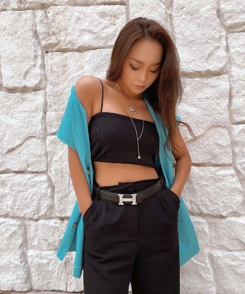 StyleSea（スタイルシー）の「コットンリネンジレベスト（ベスト・レディース・ナチュラル/ターコイズブルー/カーキ・MEDIUM）」の12枚目の写真