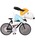 ULTRA DETAIL FIGUREiEgfBeB[tBMAj́uUDF PEANUTS V[Y 14 BICYCLE RIDER SNOOPYitBMAjvb̑