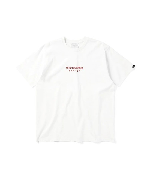thisisneverthat(ディスイズネバーザット)の「L-LOGO TEE(Tシャツ/カットソー・メンズ・ホワイト/ネイビー/ブラック・S/XL/M/L)」の1枚目の写真