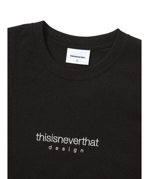 Tシャツ・カットソー thisisneverthat T-Logo L/S Tee 4KS322 T-Logo L/S Tee - thisisneverthat®