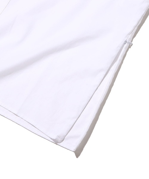 UGG（アグ）の「UGG@mos サイドファスナー ビッグシャツ / アグ サイドファスナー ビッグシャツ（シャツ/ブラウス・レディース・ベージュ/ホワイト/ブルー・M/L）」の13枚目の写真