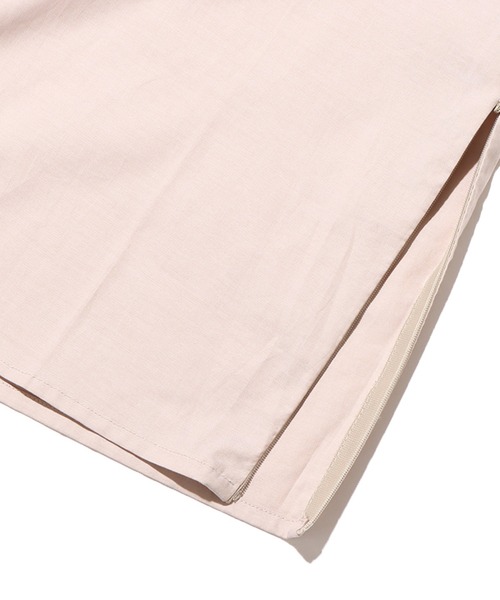 UGG（アグ）の「UGG@mos サイドファスナー ビッグシャツ / アグ サイドファスナー ビッグシャツ（シャツ/ブラウス・レディース・ベージュ/ホワイト/ブルー・M/L）」の18枚目の写真