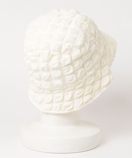 WC（ダブル シー）の「ポップコーンハット（ハット・レディース・ホワイト/ブラック・FREE）」の3枚目の写真