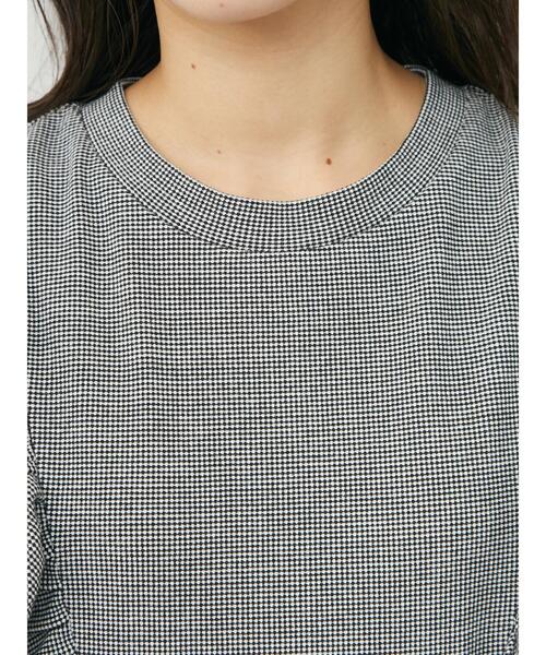 Sugar spoon（シュガースプーン）の「・SUGAR SPOON ボーダーラッフルワンピ（ワンピース・レディース・ブラック/ブルー/グリーン・FREE）」の13枚目の写真