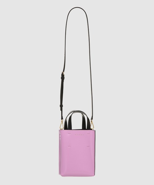 MARNI museo ナノ　ミニショルダーバッグ　ピンク　おまけ付き マルニ MARNI MARNI ショルダーバッグ museo ミュゼオ ナノ