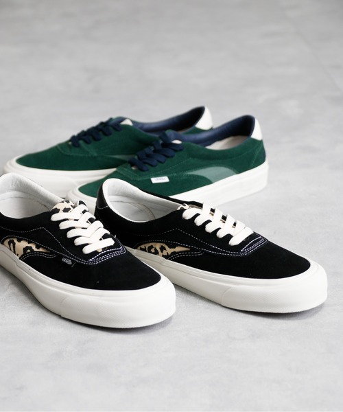 And A(アンドエー)の「VANS ヴァンズ / ACER NI SP エイサー スエード切り替え ローカット スニーカー / VN0A4UWYDRK VN0A4UWYTYQ(スニーカー・メンズ・ブラック/ダークグリーン・26.5cm/27cm/27.5cm/28.5cm)」の4枚目の写真