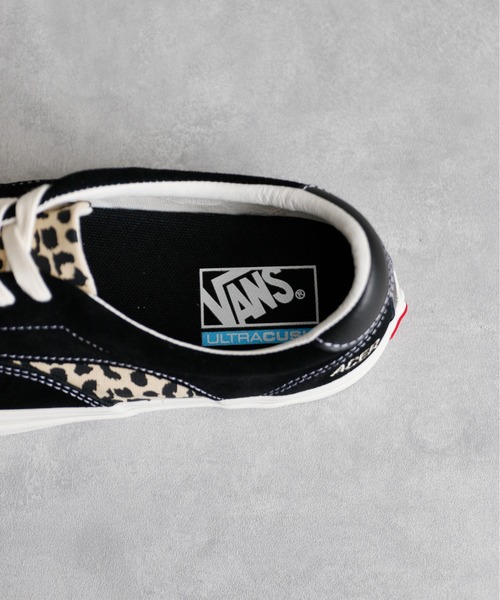 And A(アンドエー)の「VANS ヴァンズ / ACER NI SP エイサー スエード切り替え ローカット スニーカー / VN0A4UWYDRK VN0A4UWYTYQ(スニーカー・メンズ・ブラック/ダークグリーン・26.5cm/27cm/27.5cm/28.5cm)」の11枚目の写真