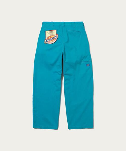 Dickies（ディッキーズ）の「＜Dickies × monkey time＞ TWILL DOUBLE KNEE WIDE PANTS/パンツ（その他パンツ・メンズ・ホワイト/ブラック/ターコイズブルー・32inch/30inch/34inch）」の4枚目の写真