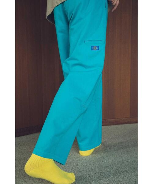 Dickies（ディッキーズ）の「＜Dickies × monkey time＞ TWILL DOUBLE KNEE WIDE PANTS/パンツ（その他パンツ・メンズ・ホワイト/ブラック/ターコイズブルー・32inch/30inch/34inch）」の11枚目の写真